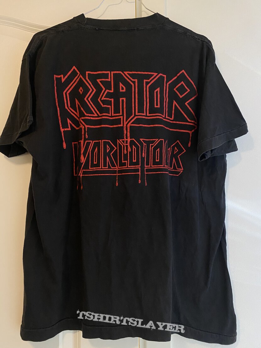 Kreator  ”Terrible  Certainty” World  Tour ’87 shirt