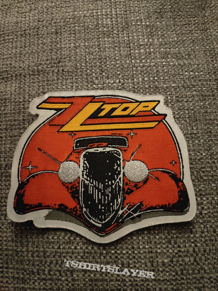 ZZ Top ZZTop shaped patch