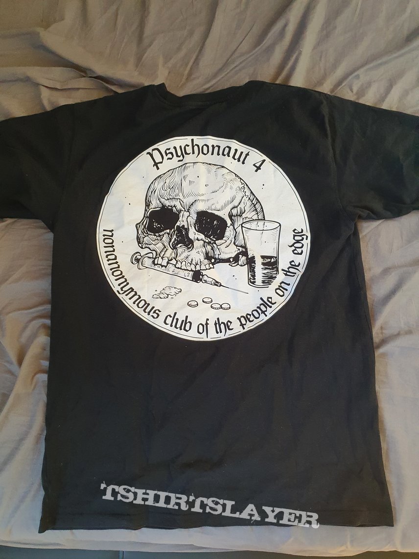 Psychonaut 4 &quot;Nonanymous Club Of People On The Edge&quot; shirt