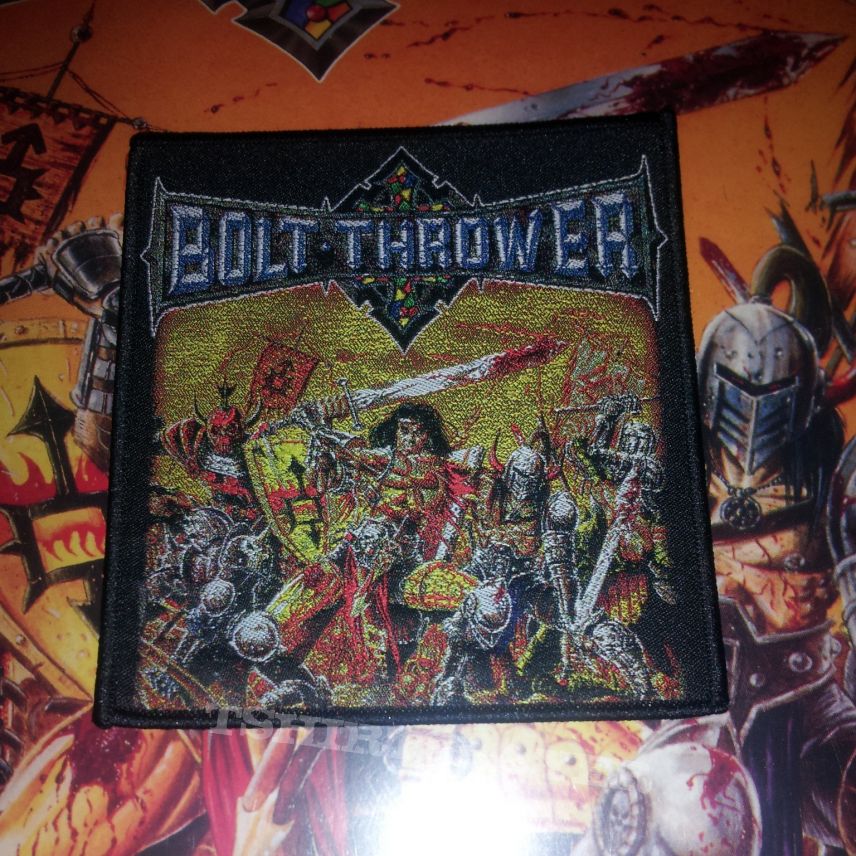 Bolt Thrower &quot;Warmaster&quot; woven patch
