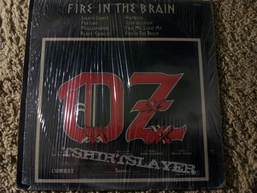 Oz &quot;Fire in the Brain&quot; LP