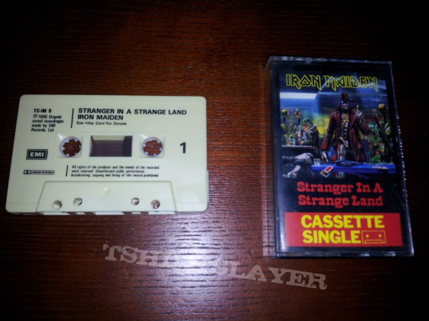 Iron Maiden &quot;Stranger in a Stange Land&quot; Single Cassette