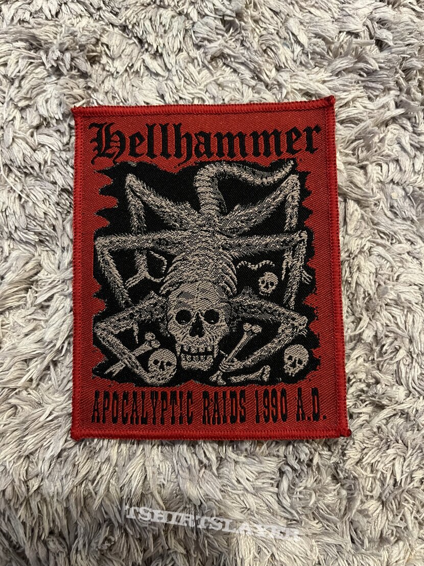 Hellhammer - Apocalyptic Raids 1990 A.D. patch