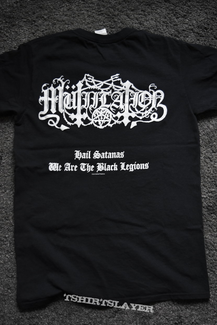 Mütiilation - Hail Satanas We Are The Black Legions t-shirt