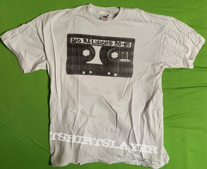 80s vintage BADRELIGION EPITAPH バンド Tシャツ-
