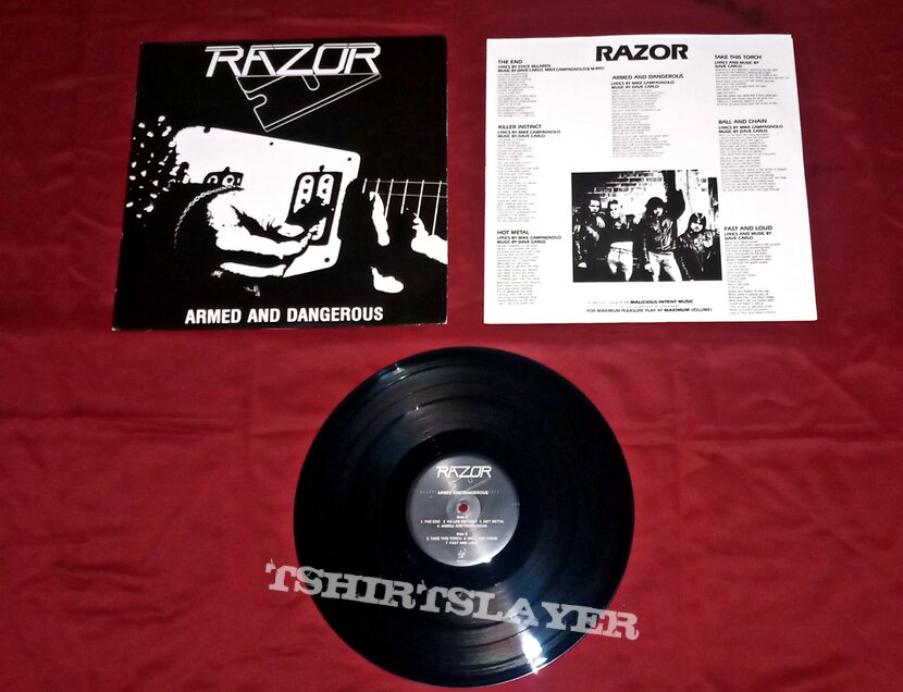 Razor - Armed and Dangerous (LP)