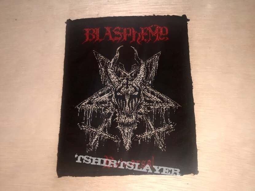 Blasphemy Small woven patch