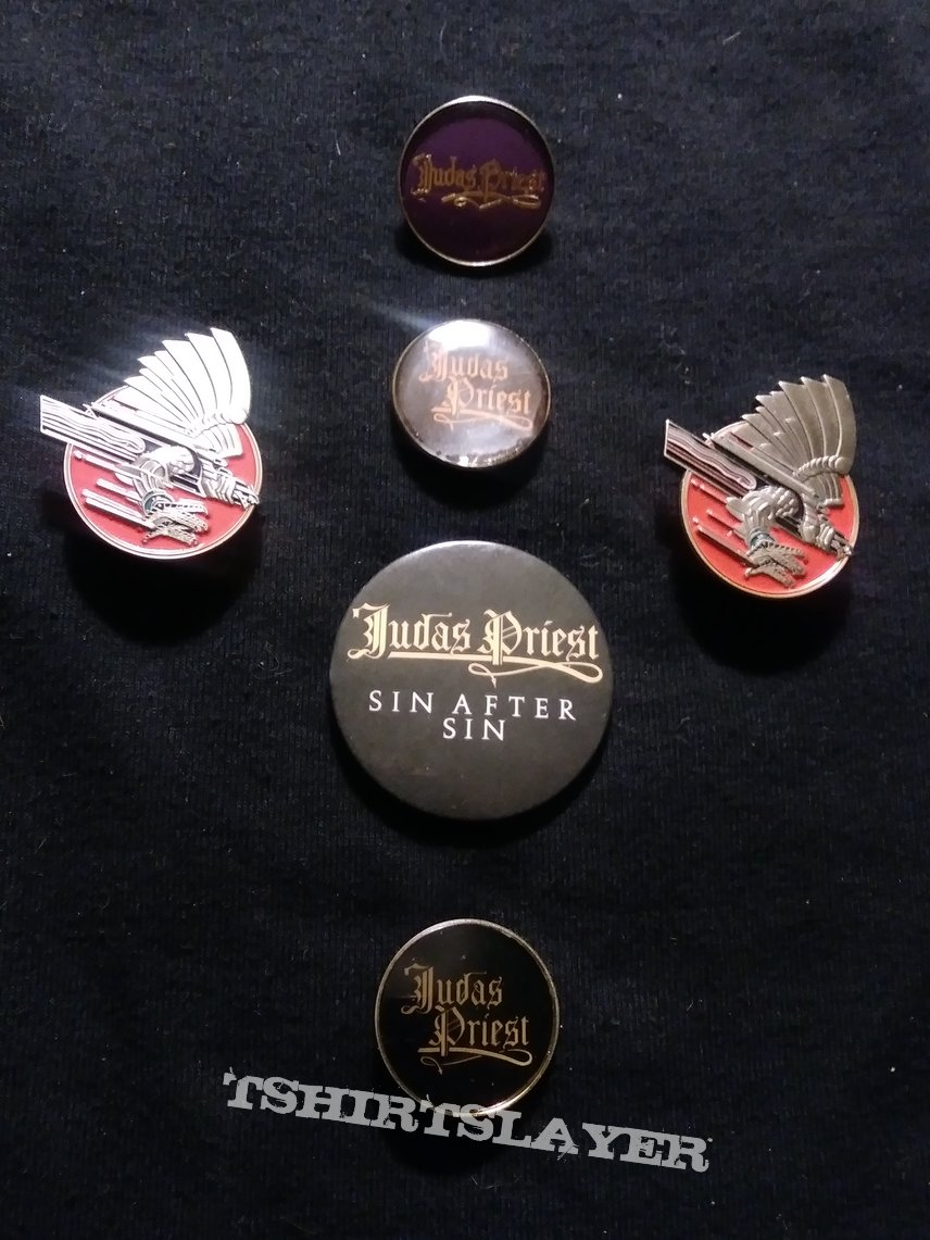 Judas Priest, various badges