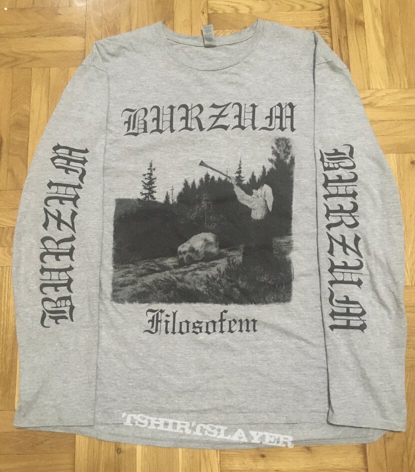 Burzum - Filosofem grey longsleeve