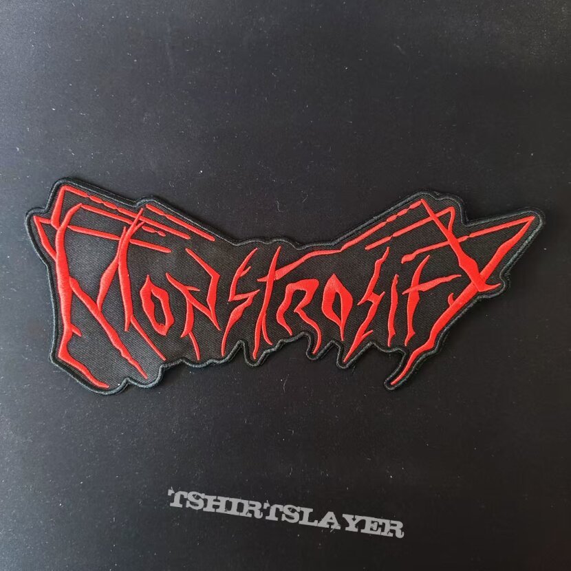 Monstrosity Logo Back Patch Embroider Patch