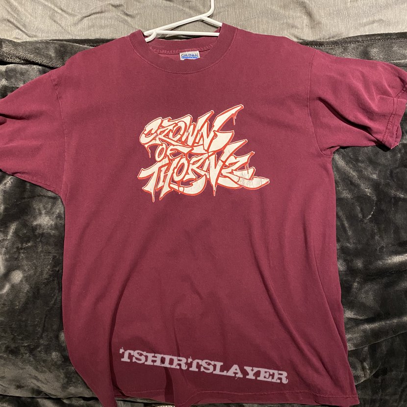 Crown Of Thorns Crown Of Thornz Maroon Shirt