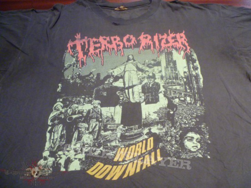 TShirt or Longsleeve - Terrorizer - original (earache) - World downfall shirt