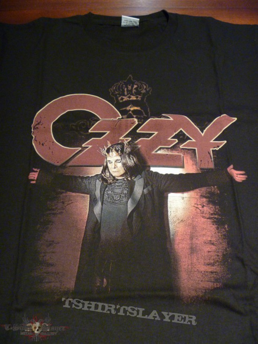 TShirt or Longsleeve - Ozzy Osbourne - 2008&#039; Black Rain Australian tour tshirt