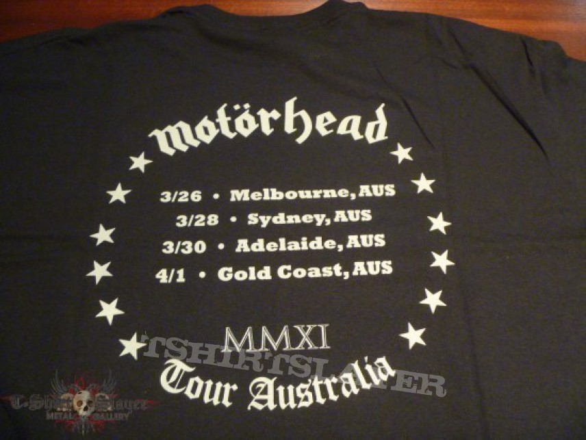 TShirt or Longsleeve - Motorhead - 2011&#039; Australian tour Tshirt