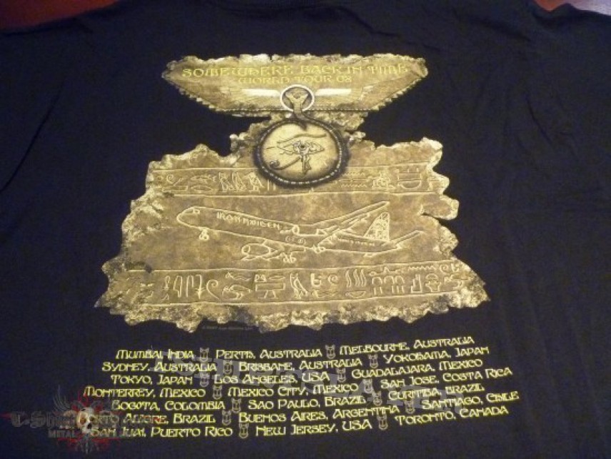 TShirt or Longsleeve - Iron Maiden - Somewhere Back in Time 2008&#039; World tour Tshirt