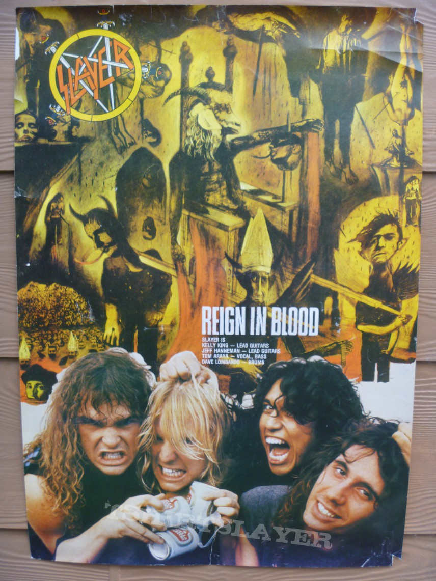 Other Collectable - Slayer - Reign in Blood - Poster