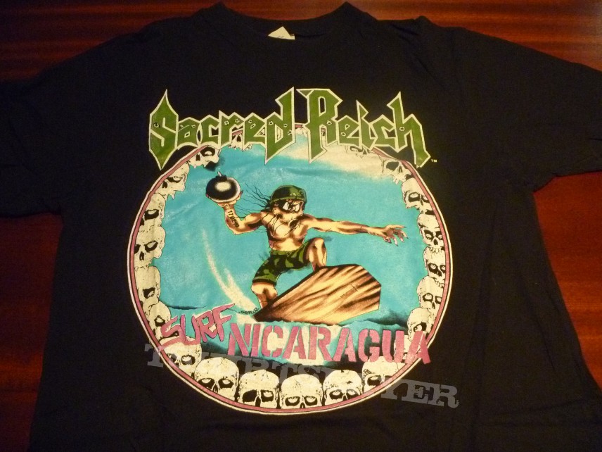 TShirt or Longsleeve - Sacred Reich -  Surf Nicaragua shirt