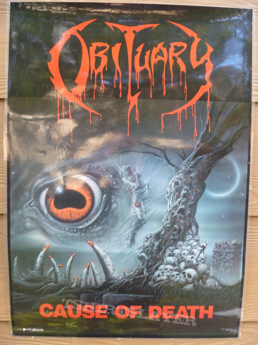 Other Collectable - Obituary - Cause of death - Poster