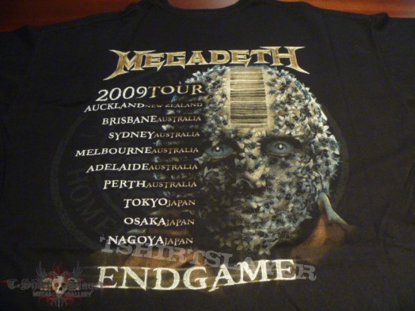 TShirt or Longsleeve - Megadeth - 2009&#039; Endgame Australian tour shirt