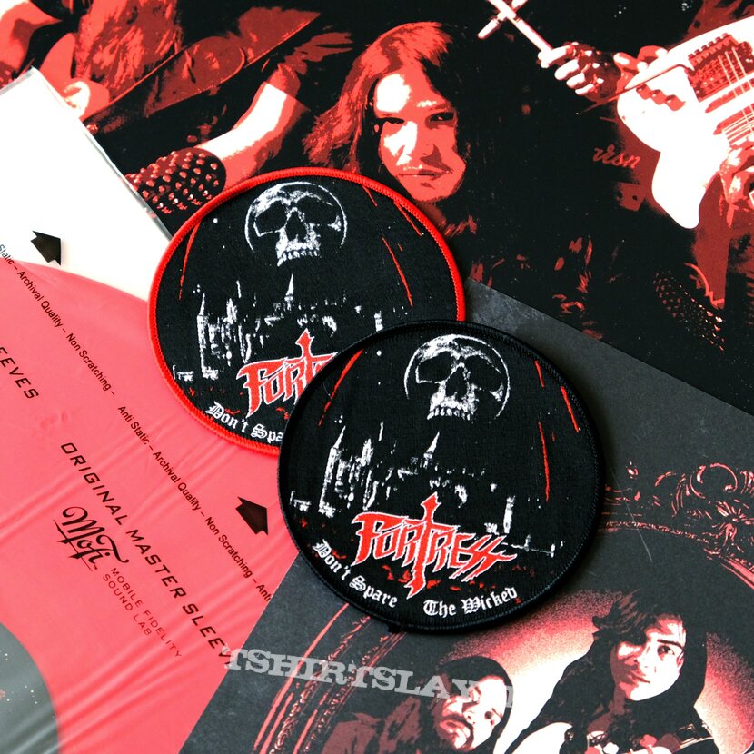 Fortress - Don't Spare The Wicked woven patch Fortress - Don't Spare The Wicked woven patch