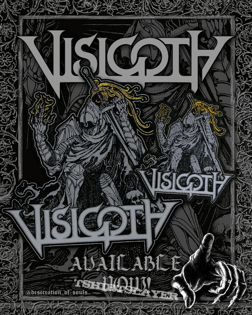 Visigoth - Bells of Awakening woven patches