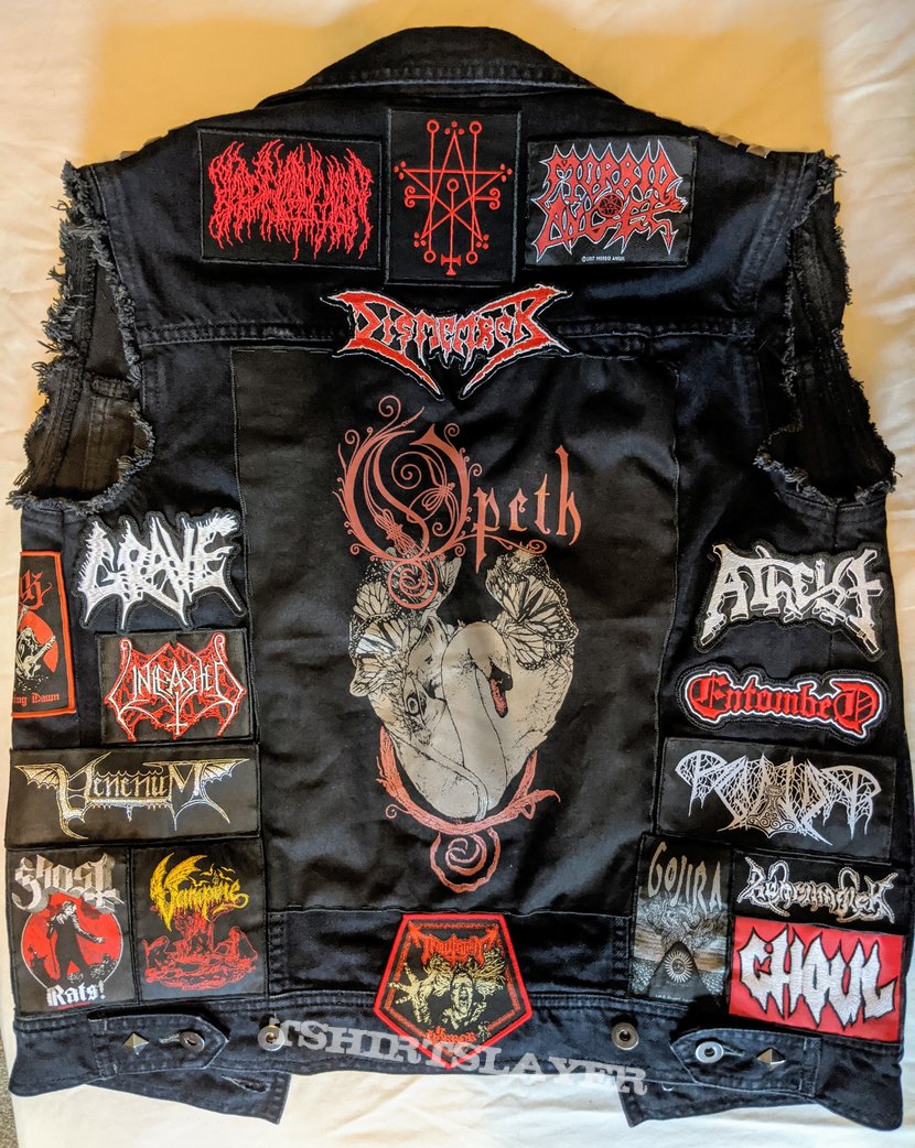 Opeth original battle jacket