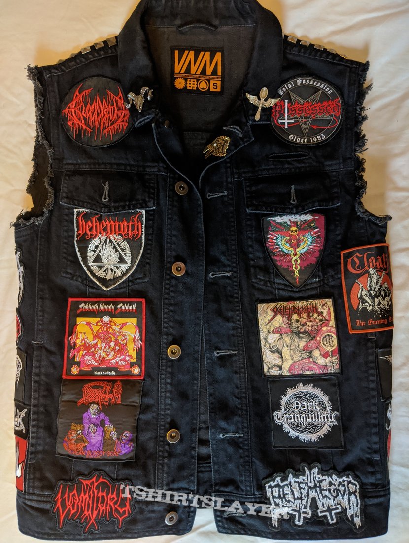 Opeth original battle jacket