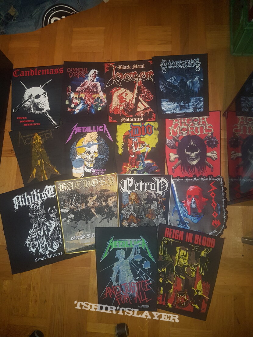 Metallica Backpatch collection