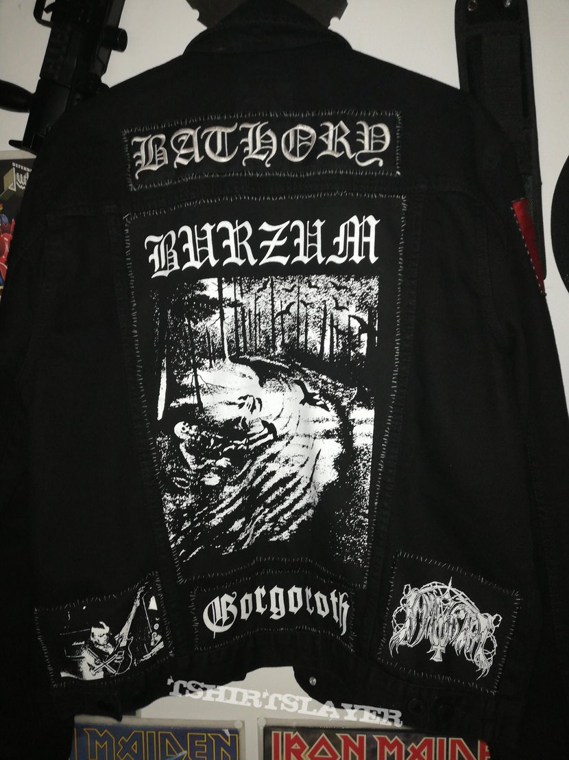 Burzum 3rd battle jacket black metal edition 