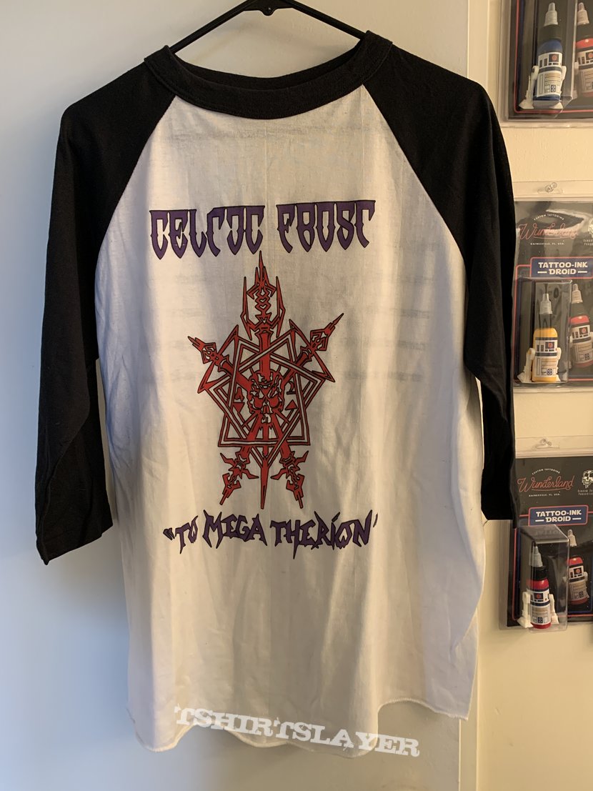 Celtic Frost To Mega Therion Baseball T