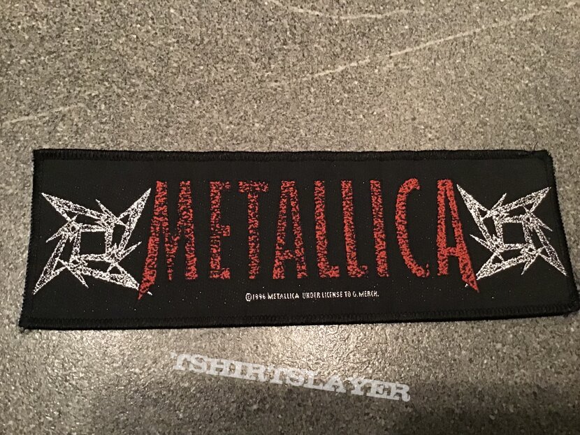 Metallica patch 1996