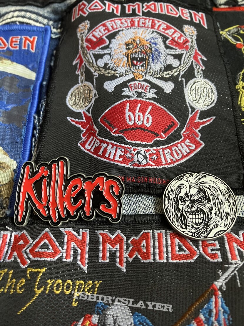 Iron Maiden tribute vest