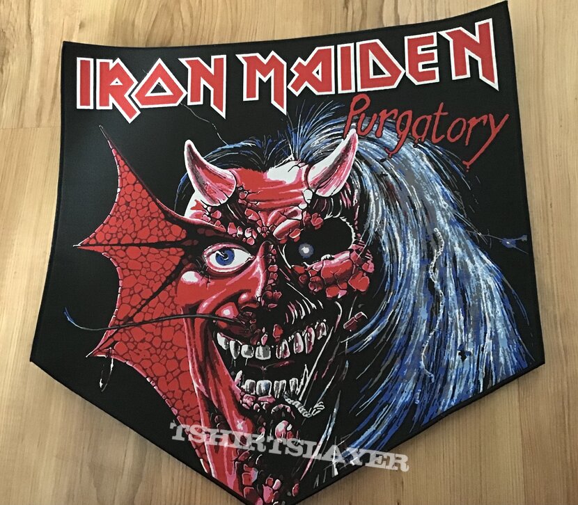 Iron Maiden purgatory backpatch TShirtSlayer TShirt and BattleJacket