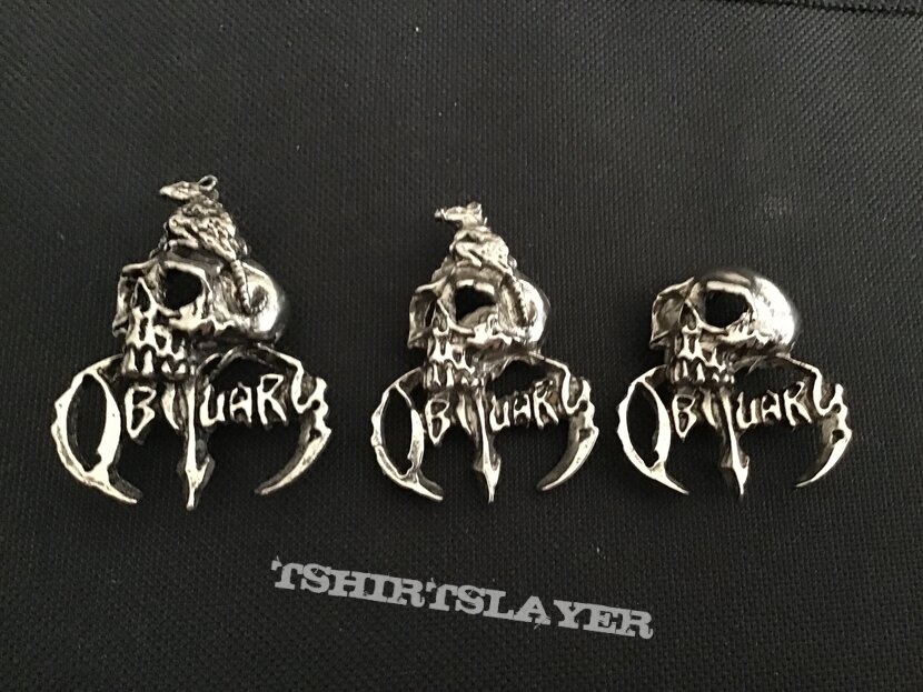 Obituary pin 