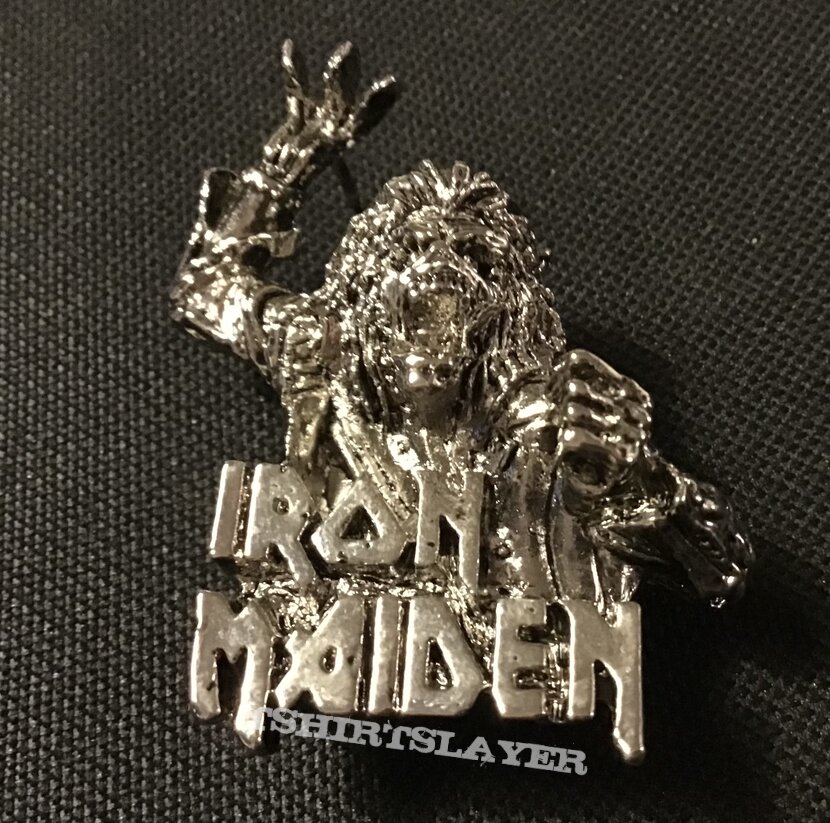 Iron Maiden poker pin