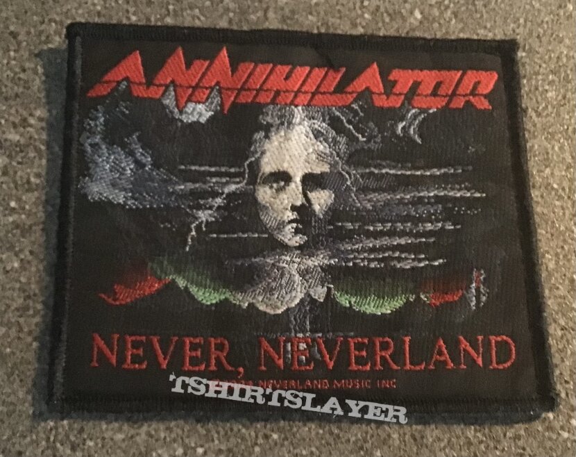 annihilator never neverland  patch 2008