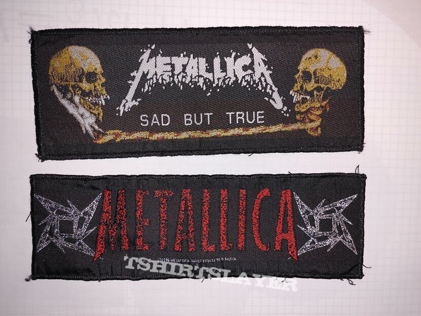 Metallica Etallica patch stripe