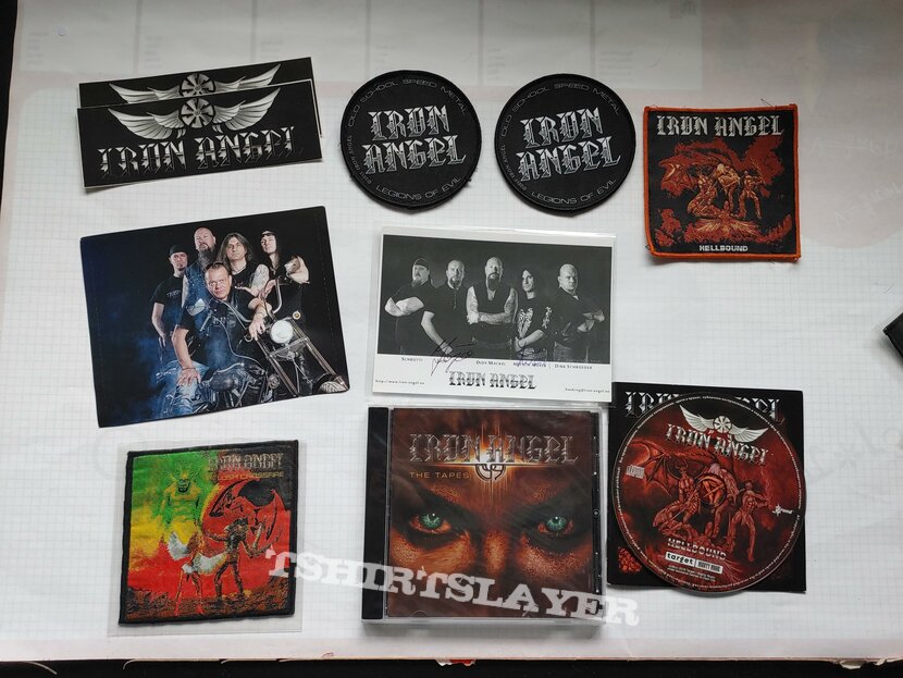 Iron Angel patch cd 