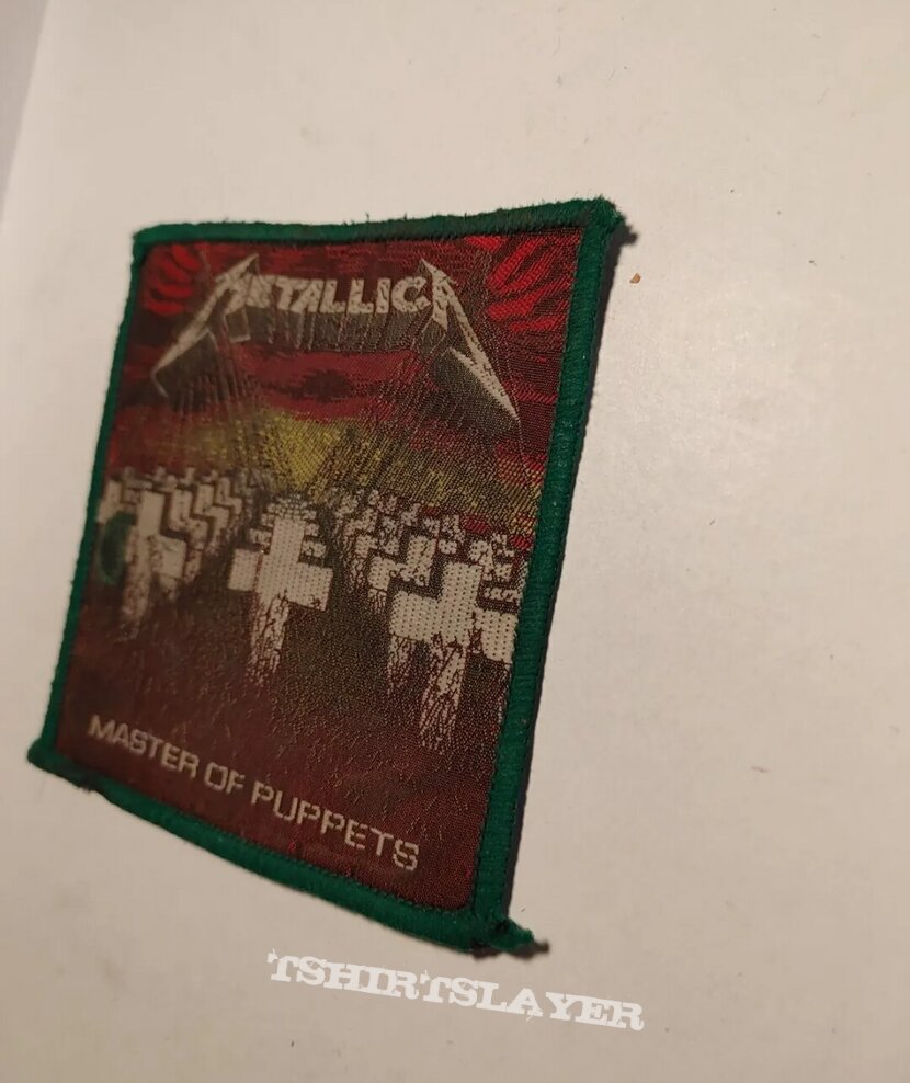 Metallica Master Green patch