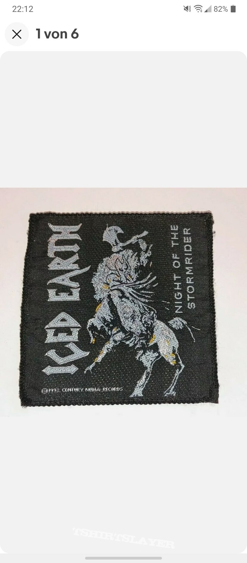 Iced earth patch