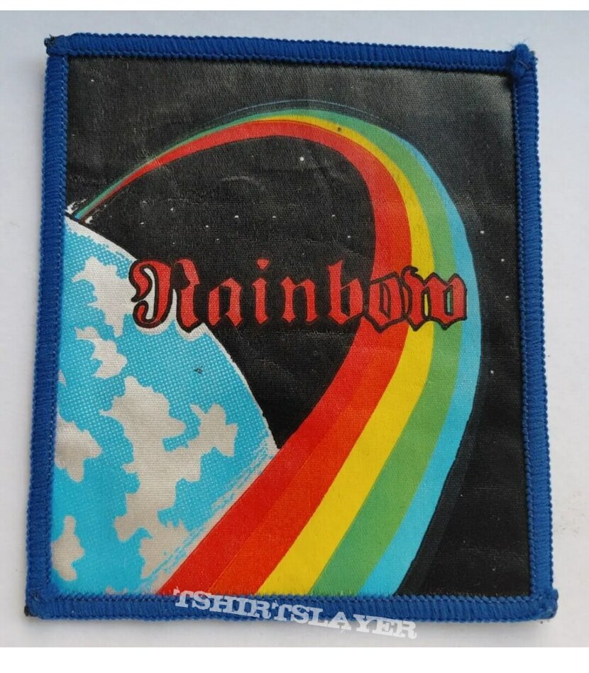 Rainbow Patch Blue Border