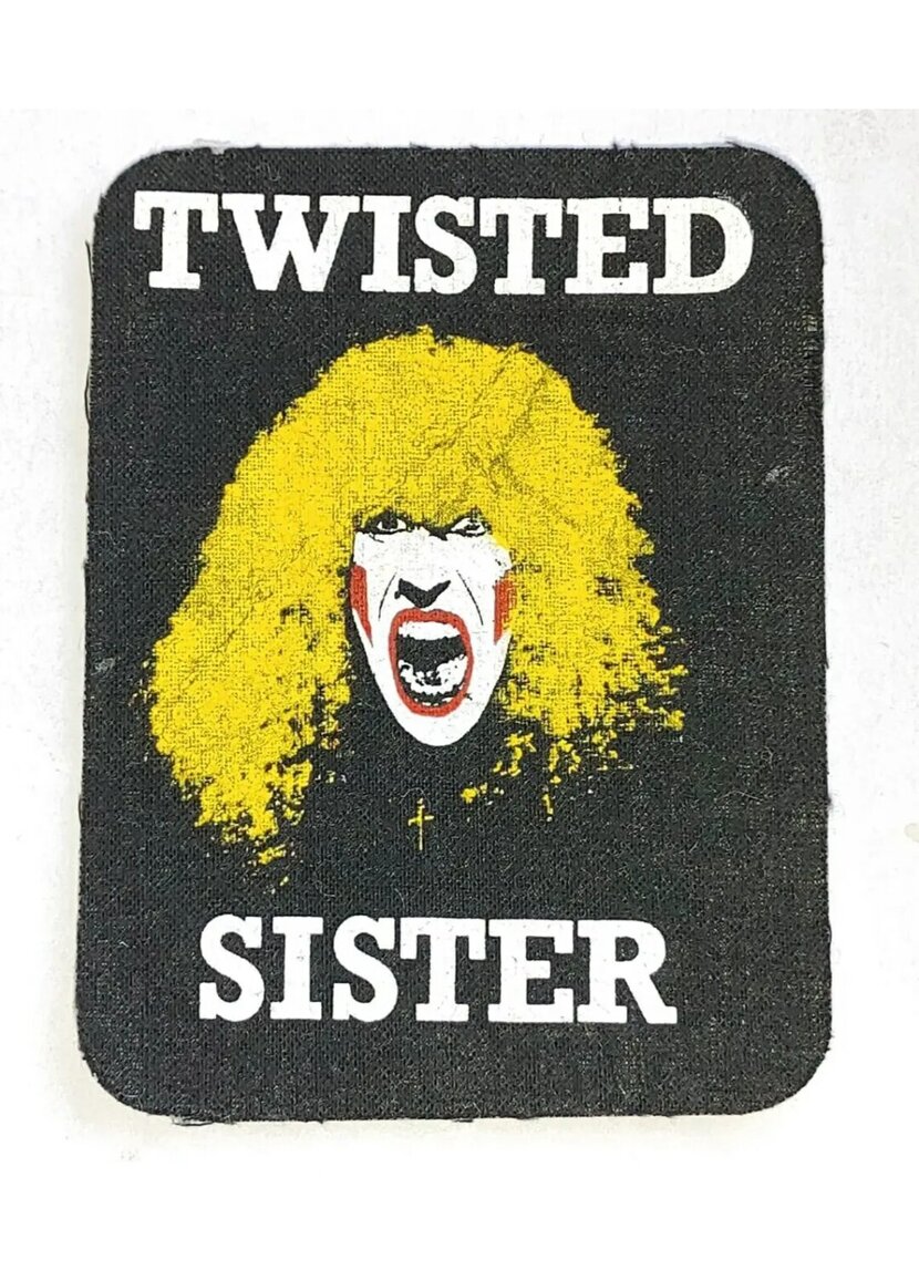 Twisted Sister Patch silkscreen 