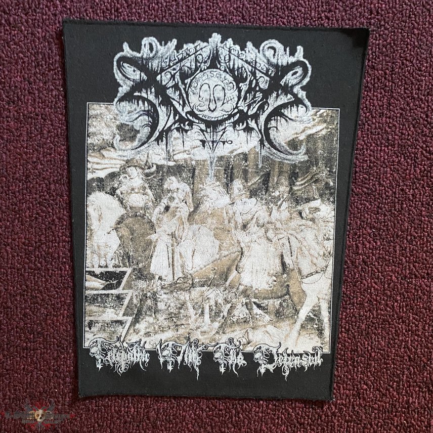 Xasthur - Telepathic with the Deceased (Back patch)