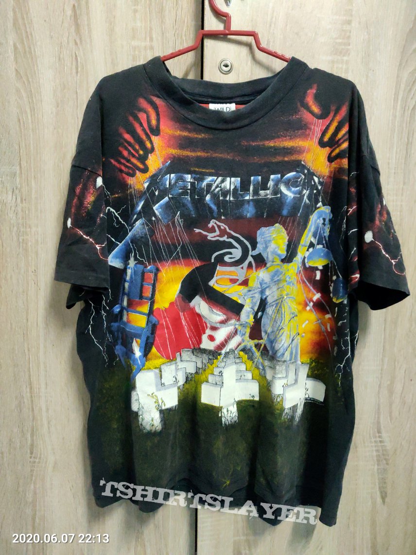 Metallica All Over Print 1991 WildOats | TShirtSlayer TShirt and