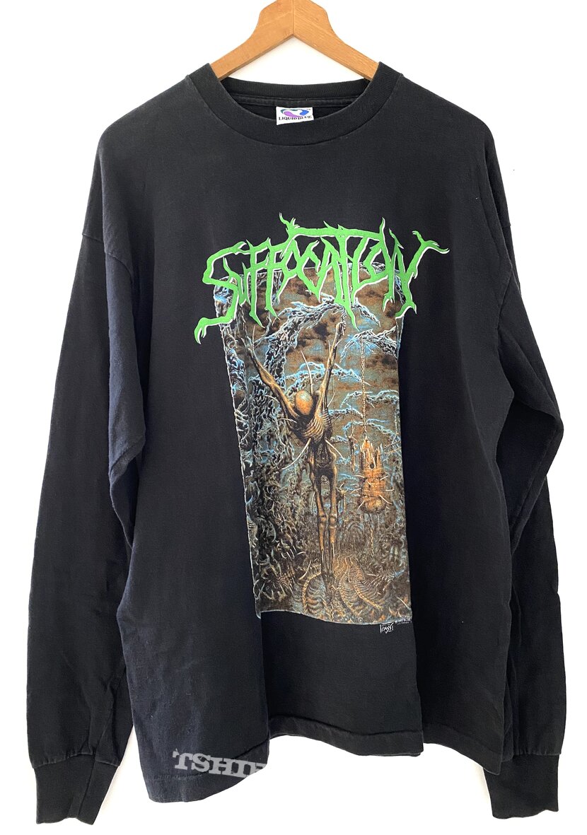 Suffocation 1995 Pierced From Within Longsleeve Shirt