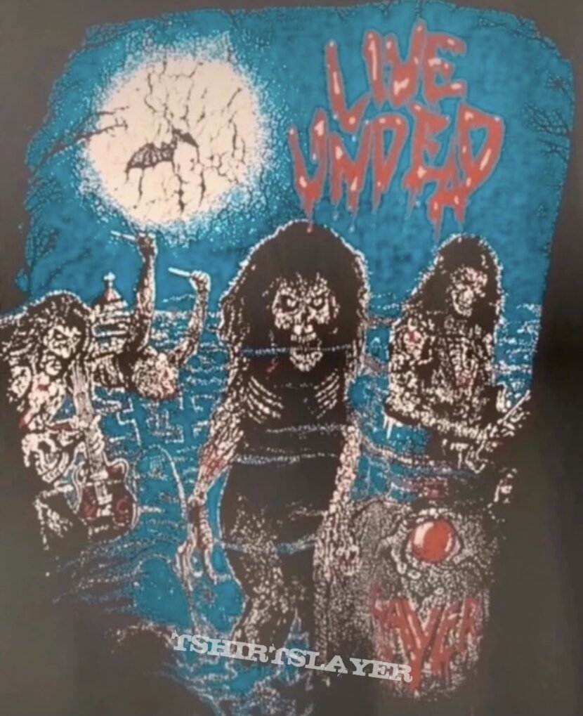 Slayer 1980s Live Undead Shirt