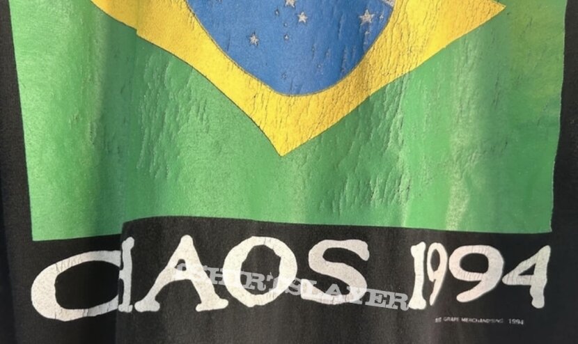 Sepultura 1994 Chaos Shirt