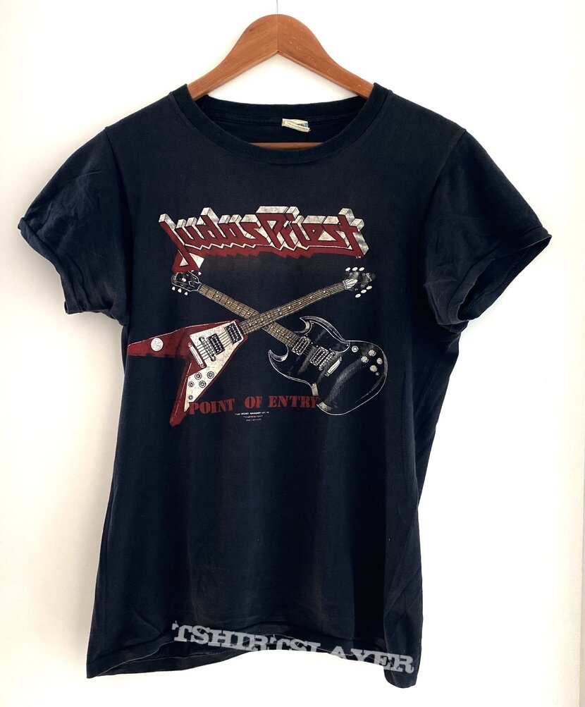 Judas Priest 1981 World-Wide Blitz Tour Shirt
