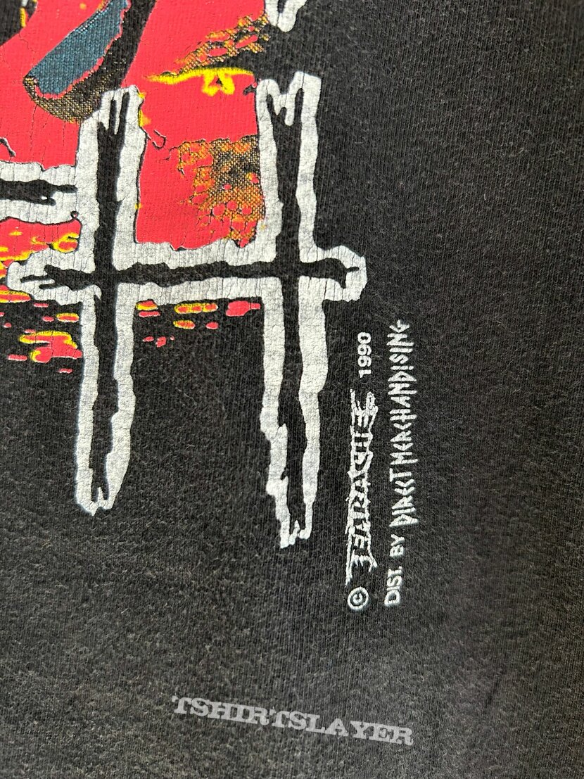 Napalm Death 1990 Harmony Corruption Shirt