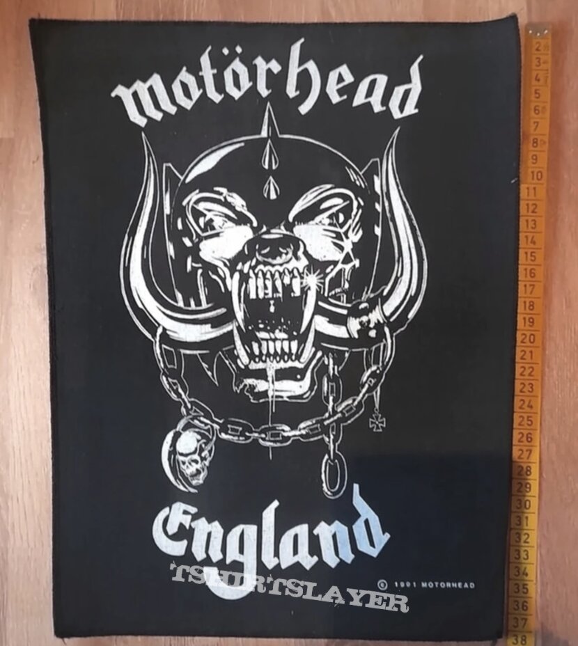 Motörhead 1991 Snaggletooth Back Patch